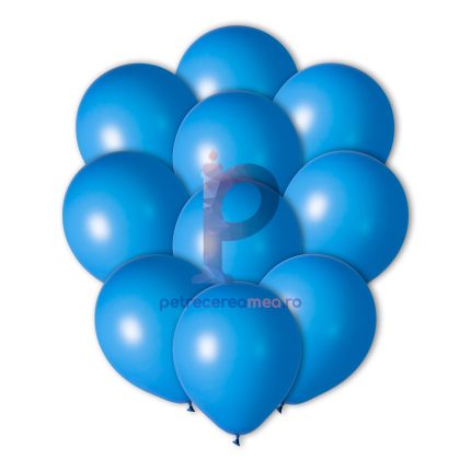 Set baloane din latex , albastru inchis , 25 cm