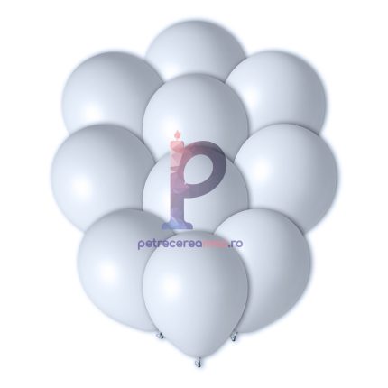 Set baloane din latex , albastru pal