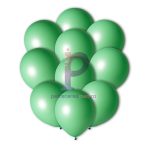 Set baloane din latex , verde , 25 cm