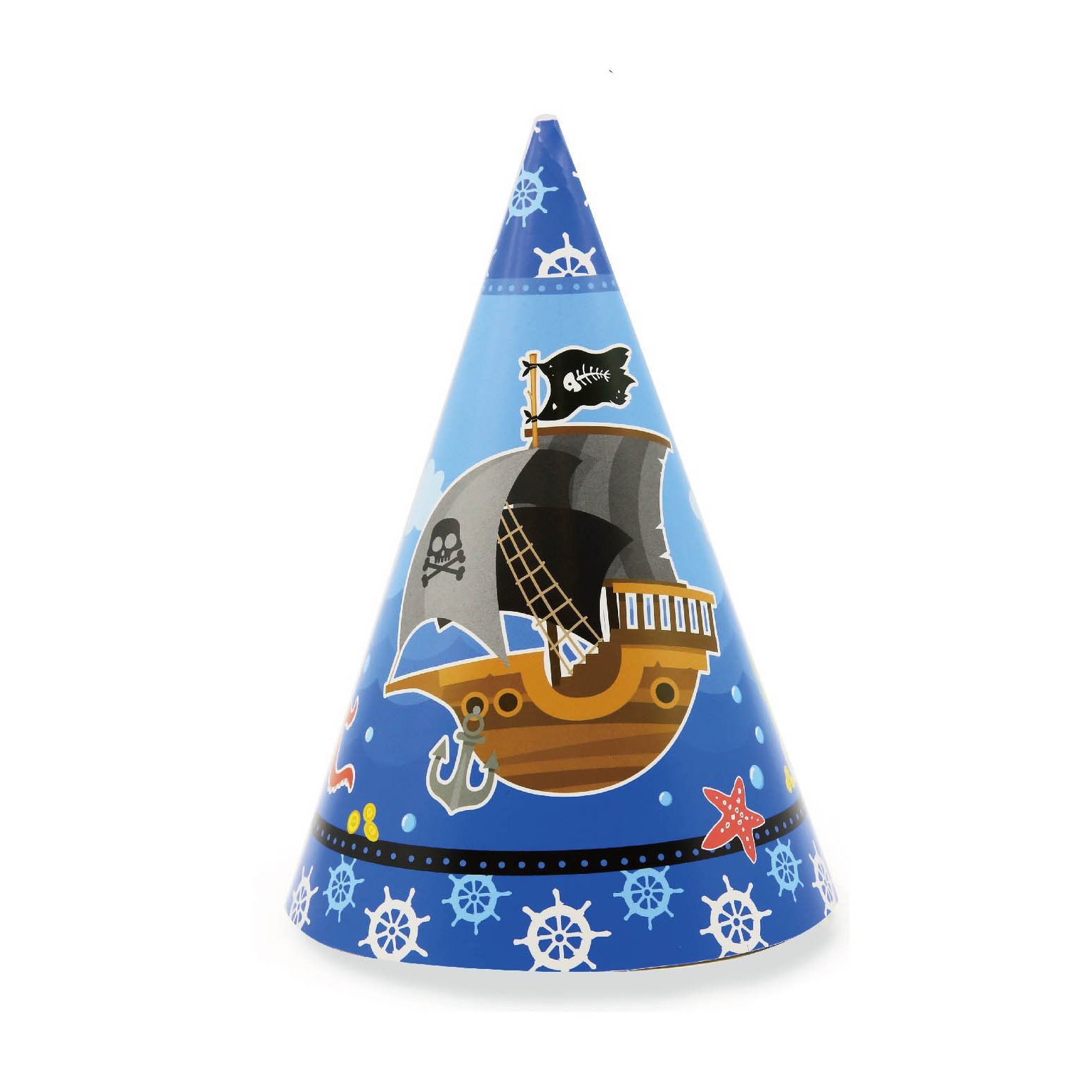 Set 6 coifuri , corabie , 20x13.50 cm