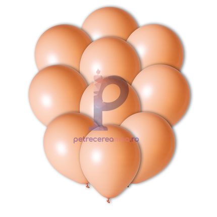 Set baloane din latex , brun deschis , 25 cm