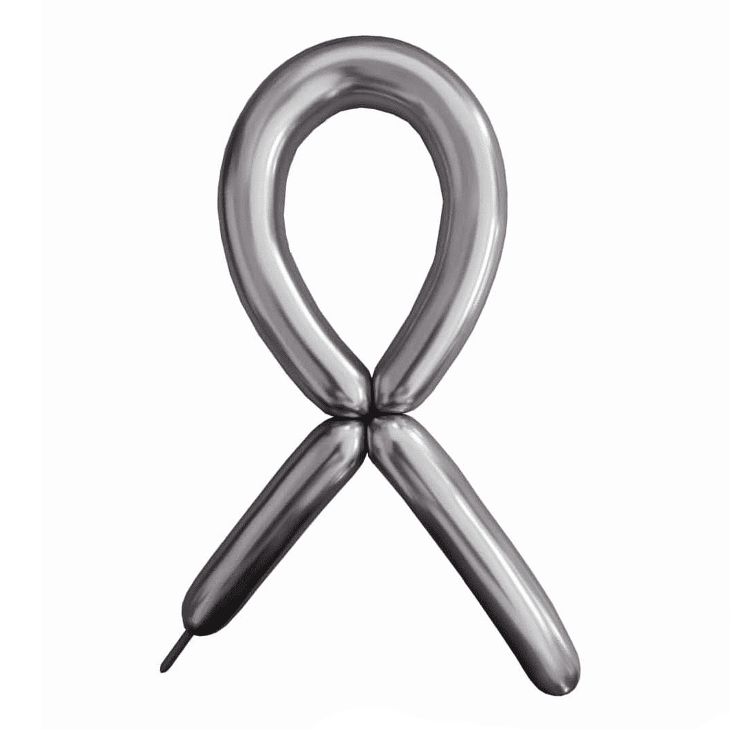 baloane-modelaj-cromate-argintiu