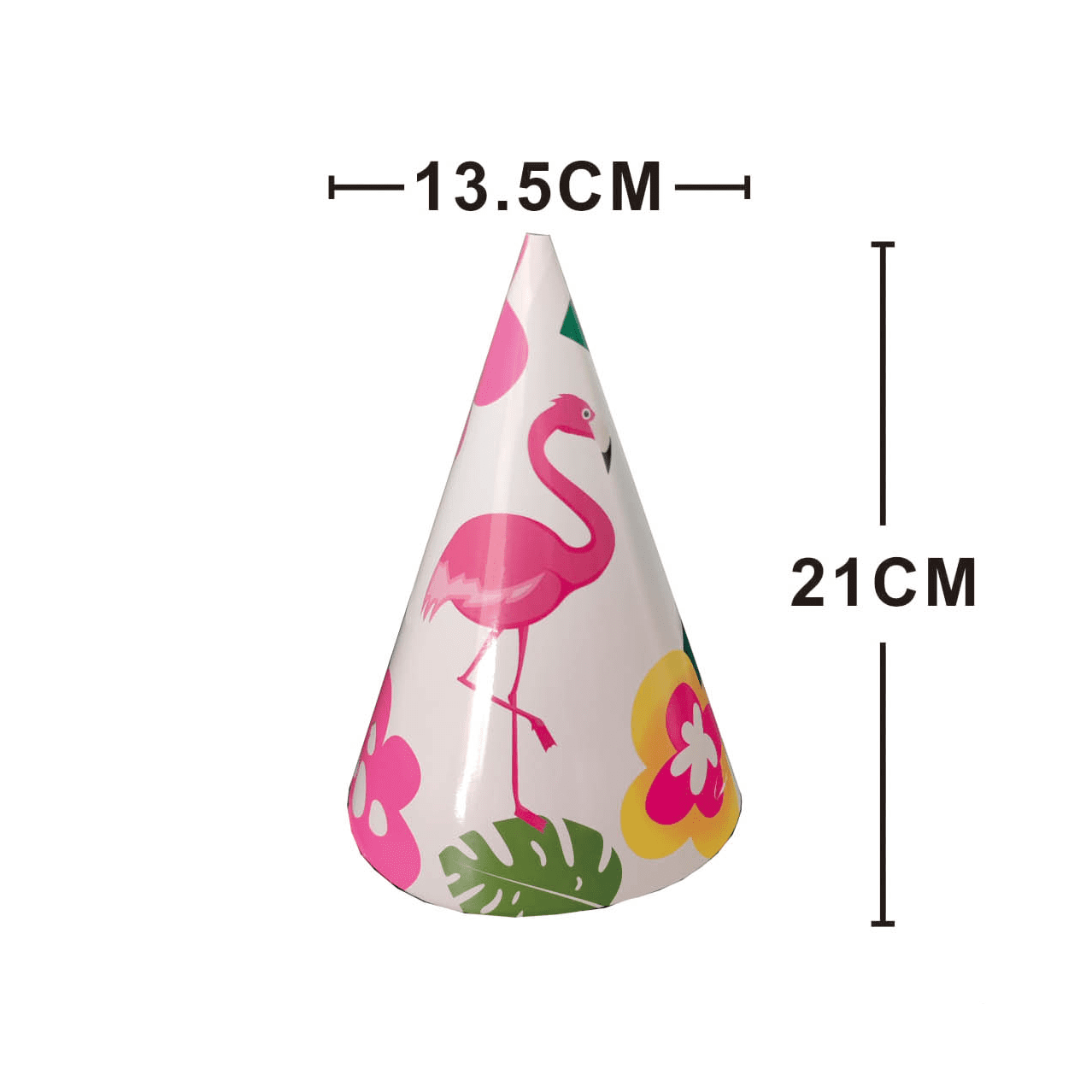 Set 8 coifuri , flamingo , 21x13.5 cm
