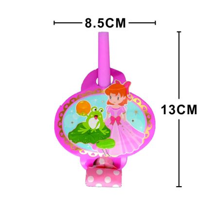 Set 6 suflatori printesa , roz