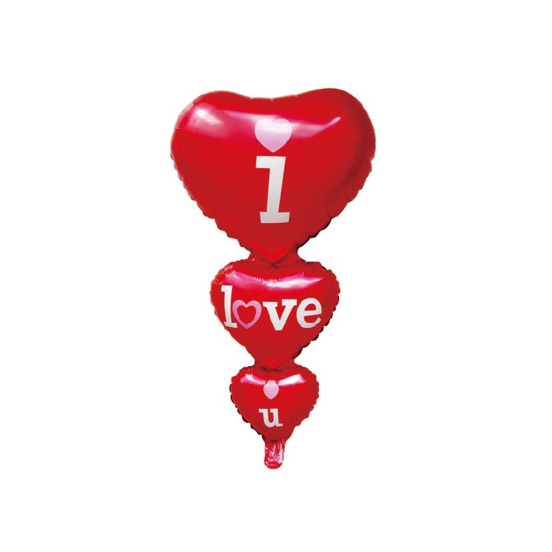Balon din folie metalizata , i love you , 98x49.5 cm