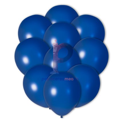 Set 100 baloane din latex , bleumarin , 30 cm