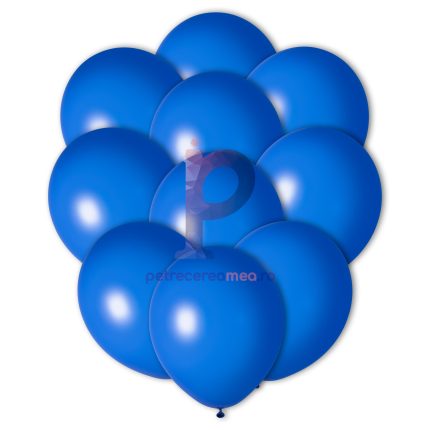 Set 100 baloane din latex , bleumarin , 30 cm