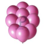 Set 100 baloane din latex , mov , 30 cm
