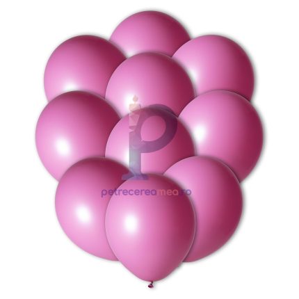 Set 100 baloane din latex , mov , 30 cm