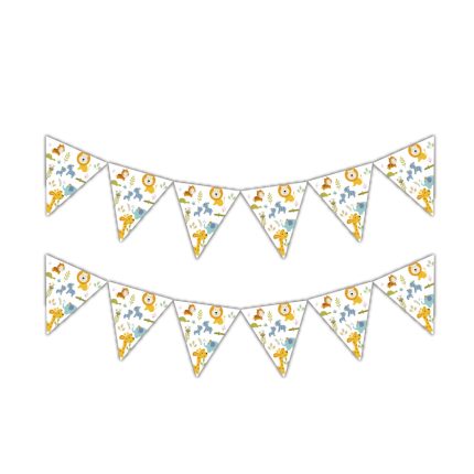 Ghirlanda animalutele din jungla , 3m