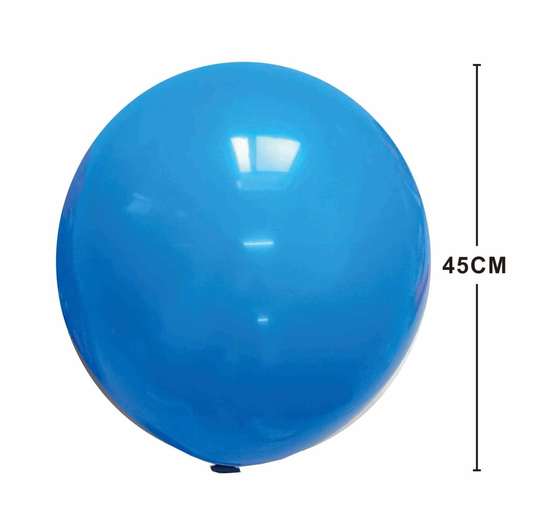 Set baloane jumbo din latex , albastru inchis , 45 cm