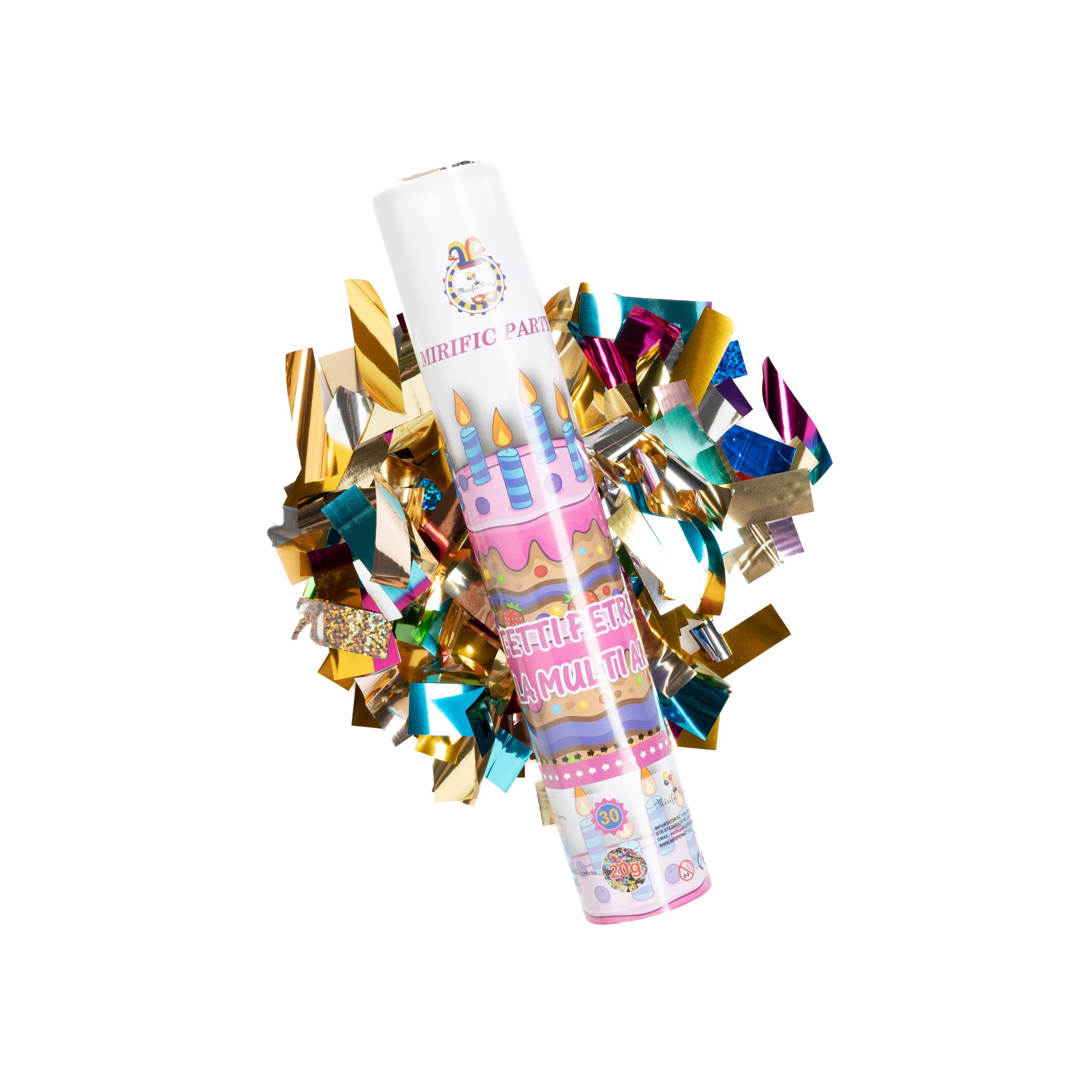 Tun confetti , multicolor , 30 cm , 4