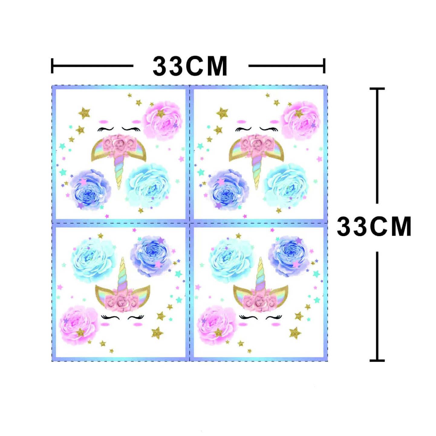 Set 20 servetele , unicorn , 33x33 cm