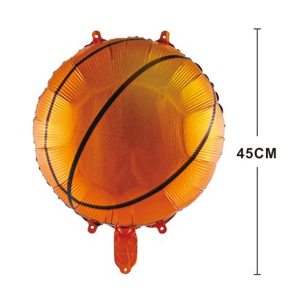 Balon din folie metalizata minge baschet , 45 cm