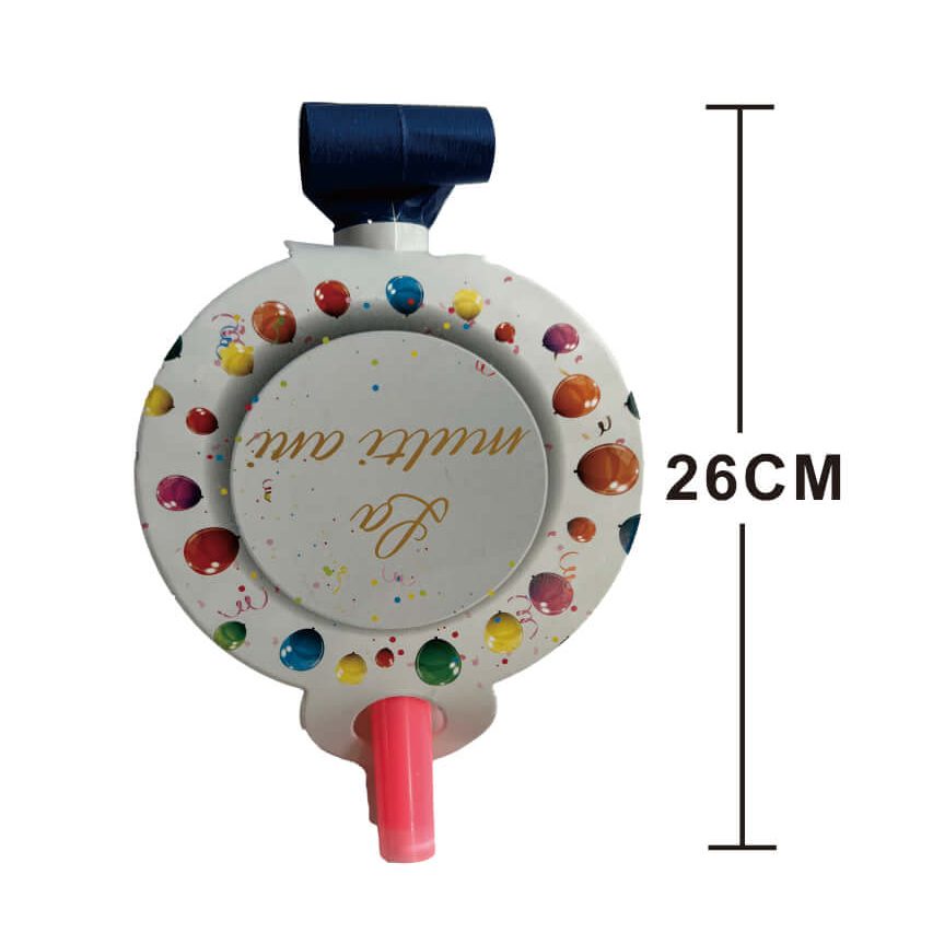 Set 8 suflatori la multi ani , multicolor v2