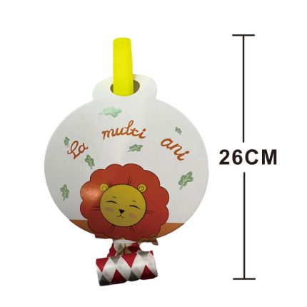 Set 8 suflatori leu , multicolor