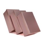 Set 3 cutii forma dreptunghiulare , rose gold