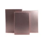 Set 3 cutii forma dreptunghiulare , rose gold