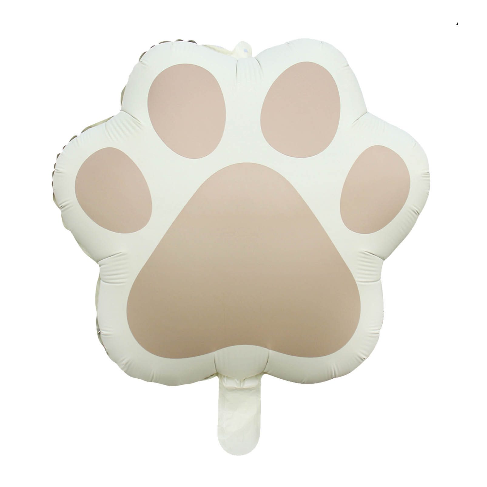 Balon folie metalizata labuta bej 45×52 cm