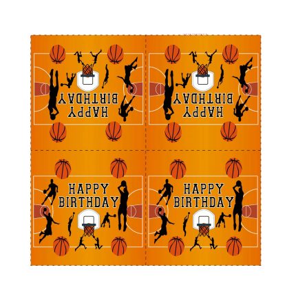 Set 20 servetele happy birthday baschet, 33x33