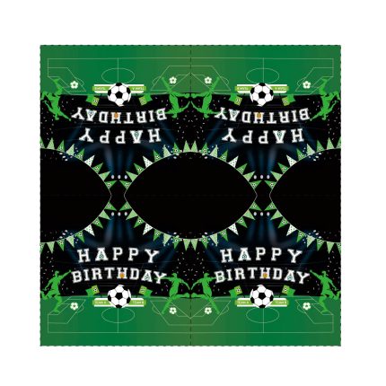 Set 20 servetele happy birthday fobal, 33x33