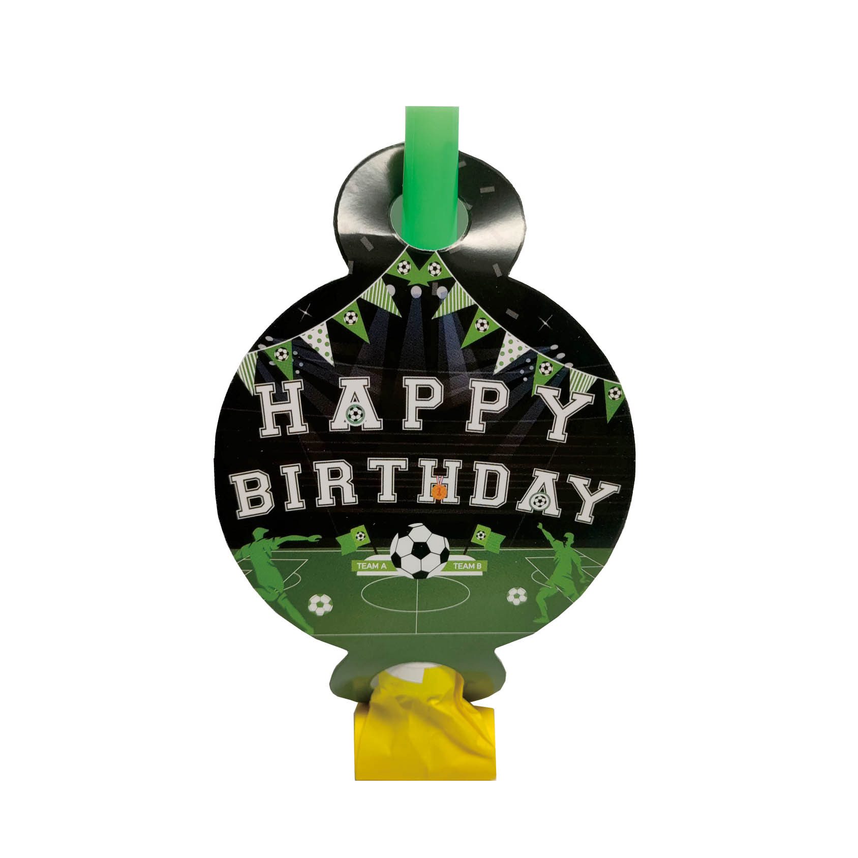 Set 8 suflatori, happy birthday fotbal