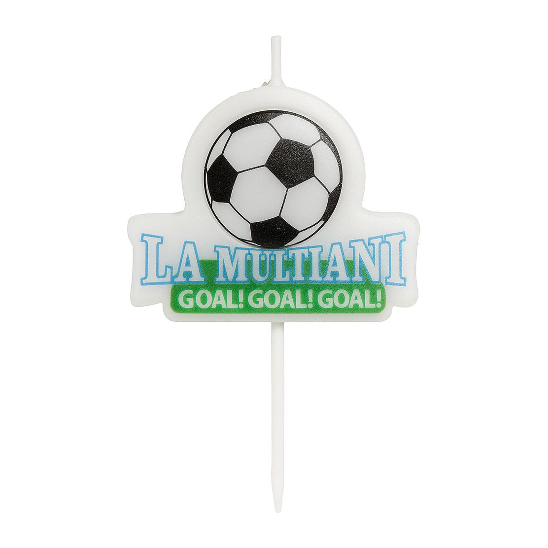 Lumanare fotbal LA MULTI ANI 5cm