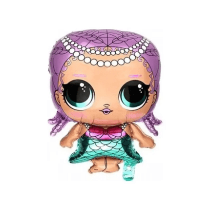 Balon folie figurina Lol Sirena, 48x70