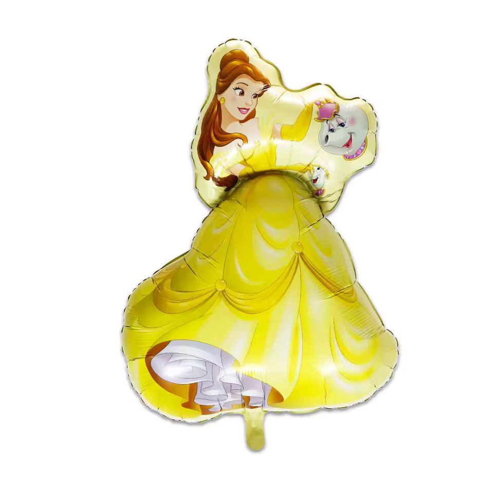 Balon folie figurina Printesa Belle, 63x90 cm